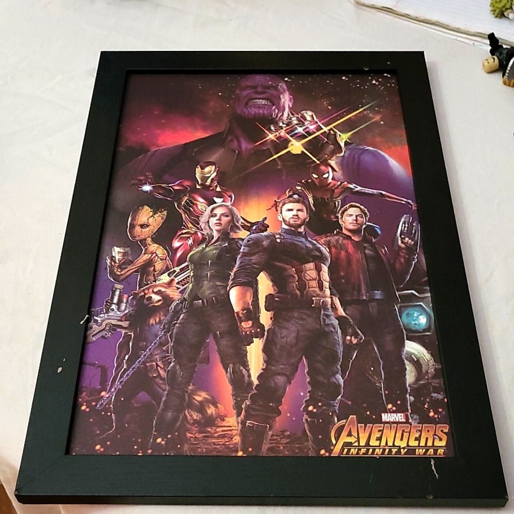 Awesome Marvel framed print